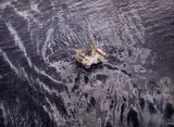 Edward Burtynsky, Oil Spill #3, Development Driller III, Gulf of Mexico, May 11