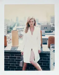 Ellen von Unwerth, Chimney Sweeper, Kate Moss, Paris, 1995, Unique colour Polaroid Type 100 print