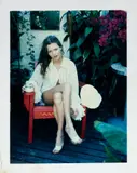 Ellen von Unwerth, Splendor in the Garden, Kate Moss, Miami, 1993, Unique colour Polaroid Type 100 print