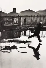 Henri Cartier-Bresson, Behind the Gare Saint-Lazare, Paris, 1932, Gelatin silver print, printed later