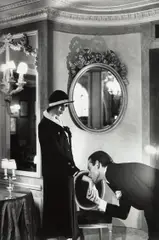 Helmut Newton, Upstairs at Maxim's, Paris, 1978, Gelatin silver print, printed later