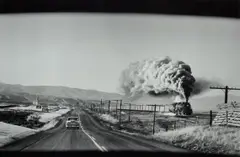 Elliott Erwitt, Wyoming, 1954, Gelatin silver print, mounted, printed later