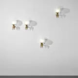 Angelo Lelii, Set of four wall lights