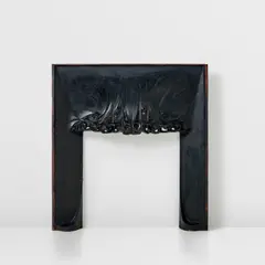Hector Guimard, Fireplace surround, circa 1900, Cast iron