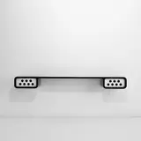 Marc Newson, Unique wall-mounted shelf, from Syn Studios, Tokyo, 1996, Lacquered wood