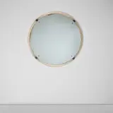 Venini, Large illuminated mirror, model no. 68