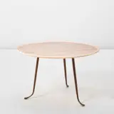 Paolo Buffa, Coffee table, circa 1945, Marble, brass