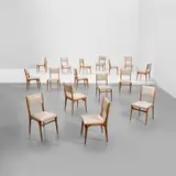 Carlo De Carli, Set of sixteen chairs, model no. 671
