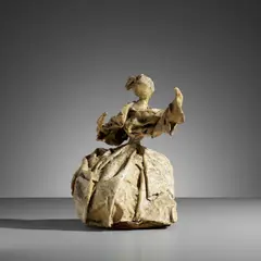 Gio Ponti, Female figure, circa 1945, Wax-covered papier-mâché