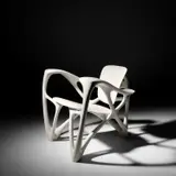 Joris Laarman, 'Bone' armchair, 2007, Carrara marble, casting resin