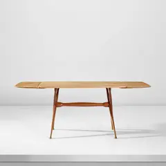 Peder Moos, Extendable table, 1944, Oak, cherry