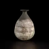 Hans Coper, Early vase form, circa 1956, Stoneware, scrubbed surface with porcelain slips, engobes and manganese