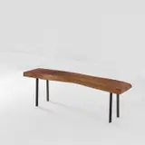 Achille Castiglioni, Unique bench, from the designer's home, Milan
