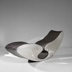 Unique 'Looploom' by Ron Arad, 1992, Stainless steel mesh, stainless steel, sold Nov 2022