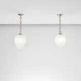Seguso, Pair of ceiling lights