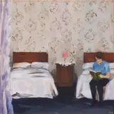 Caroline Walker, Twin Room, 2004, oil on canvas