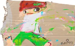 Ayako Rokkaku, Untitled, 2006-2007, acrylic on cardboard