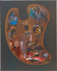 Piccio by Djordje Ozbolt, 2011, oil on canvas, sold May 2022