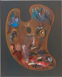 Djordje Ozbolt, Piccio, 2011, oil on canvas