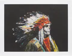 Wes Lang, To Tell The Truth, 2020, archival pigment print on cotton paper