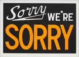 Adam McEwen, Sorry We're Sorry