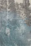 Nico Colón, High Tide 7, 2014, oil and ultraviolet inkjet print on linen