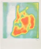 Herbert W. Franke, Untitled (from the Dürer Hase Digital series), 1973, inkjet plot on paper