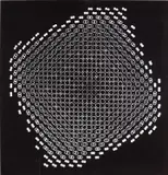 Gottfried Jäger, Lochblendenstruktur 3.8.14 D 3.1, 1967, gelatin silver print