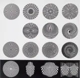 Hein Gravenhorst, Siemensstern​ Tableau 3 Series 1, 1966, gelatin silver print