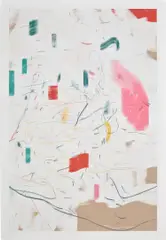 One Dozen Hands With Nothing To Do by Tyler Hobbs, 2019, generative digital design; archival pigment print on paper, offered Jul 2022