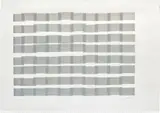 Vera Molnár, 8 Colonnes, 1985, computer-generated graphic ink on plotter paper