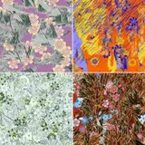 Monica Rizzolli, Fragments of an Infinite Field #302; Fragments of an Infinite Field #588; Fragments of an Infinite Field #689; Fragments of an Infinite Field #894 (4)