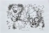Tomislav Mikulić, Herbert and Tom, 2011, computer-generated ink on trimmed plotter paper