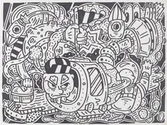 Untitled by Sam Cox, 2016, marker pen on paper, offered Jul 2022