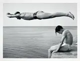 Nino Migliori, Il Tuffatore, 1951, gelatin silver print