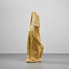 Giacinto Cerone, Sculpture, Untitled 7, 2002, metal mesh and painted plaster