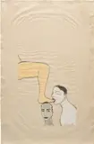 Francesco Clemente, Untitled (Monotype 83), 1986, monotype on paper