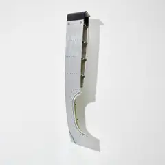 Mikhail Pirgelis, Untitled (from the air saddles #1), 2009, aeroplane parts (window frame), polished aluminium and rubber