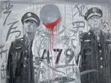 Sheng Qi, Execution-03, 2006, acrylic on canvas