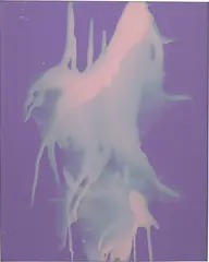 Kasper Sonne, TXC72, 2014, industrial paint and chemicals on canvas, in artist's frame