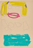 Adam Handler, Blonde, 2014-2015, oil stick and ball point pen on paper
