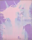 Kasper Sonne, TXC58, 2014, industrial paint and chemicals on canvas, in artist's frame