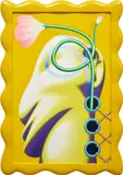 Orion Martin, Toope, 2016, oil on canvas, in artist's frame