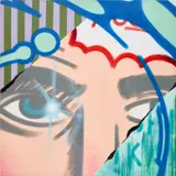 John Matos aka Crash, The Wanderer, 1992, oil, acrylic and spray paint on canvas