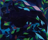 Love Ritual by Tunji Adeniyi-Jones, 2019, oil on canvas, sold Apr 2021