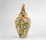 Grayson Perry, Me Wanking Off, 1996, glazed earthenware, in 2 parts