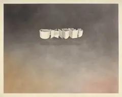 Ed Ruscha, Oxides, 1971, gunpowder and pastel on paper