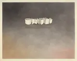 Ed Ruscha, Oxides, 1971, gunpowder and pastel on paper