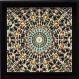 Damien Hirst, Nessus, 2009, entomological specimens and Hammerite paint on canvas, in artist's frame