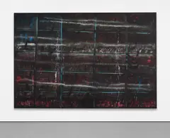 Sterling Ruby, SP151, 2010, spray paint on canvas